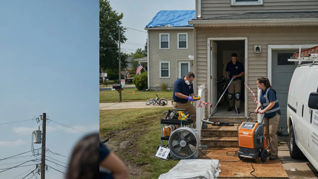 Water Damage Repair in Howe, IN near me